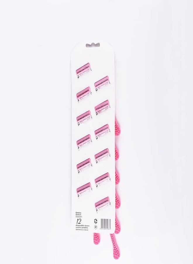 Meswarn Disposable Shaving Razor 12 Pcs/Set Men And Women Travel Body Hair Removal(Multicolor) - Image 4